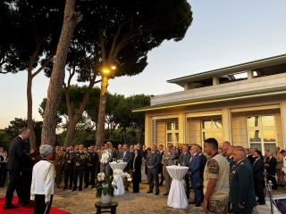 第68回自衛隊記念日レセプション 在レバノン日本国大使館